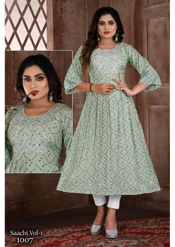 Beauty Saachi Vol 1 Rayon Designer Exclusive Kurti collection